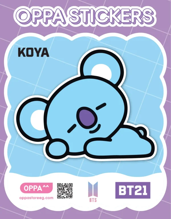 BT21 KOYA Sticker