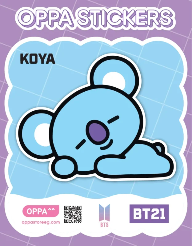 BT21 KOYA Sticker
