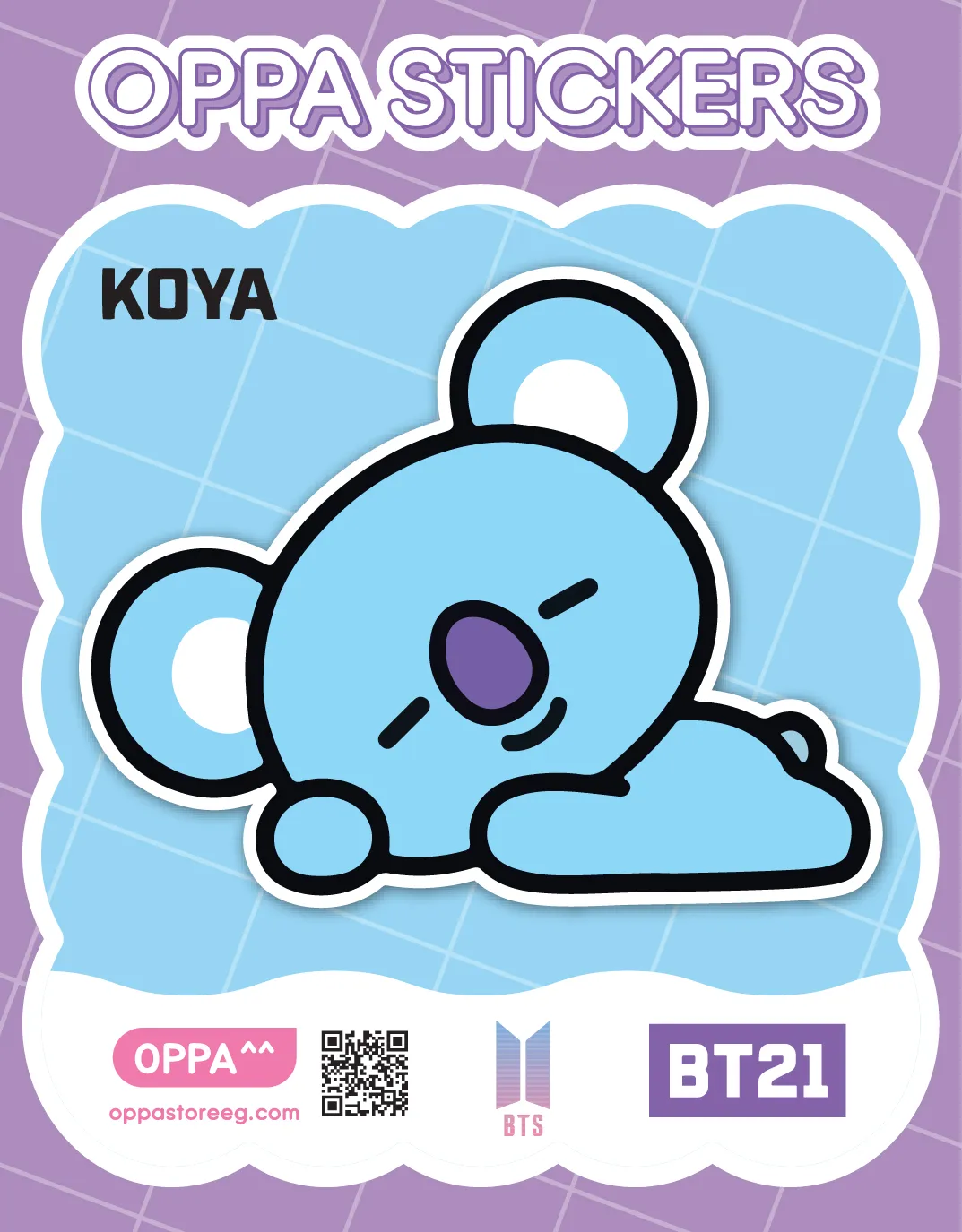 BT21 KOYA Sticker BT21 KOYA Sticker