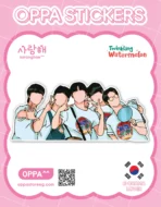 Twinkling Watermelon Sticker V.5