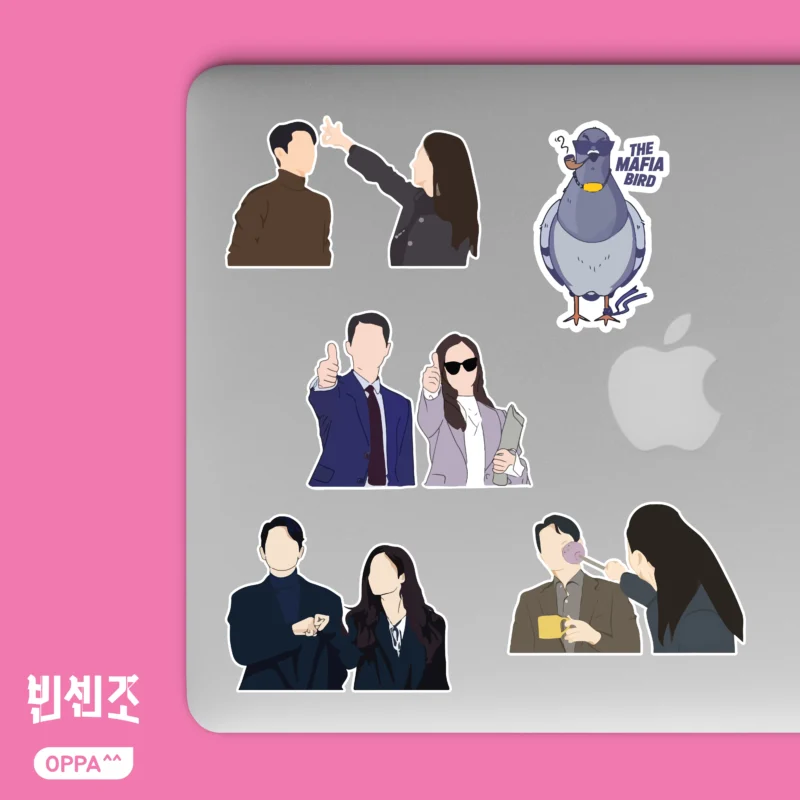 Vincenzo Premium Sticker Pack