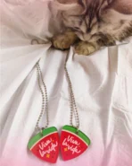 Twinkling Watermelon Necklace