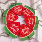 Twinkling Watermelon Necklace