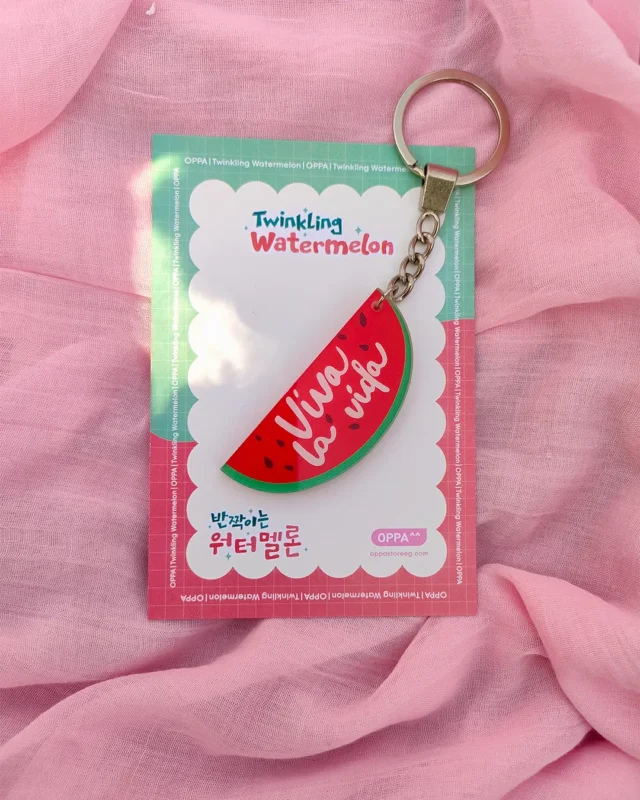 Twinkling Watermelon Iconic Keychain V.2