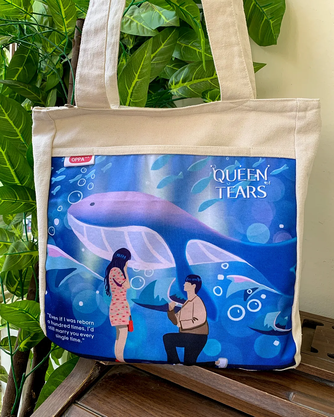 Queen of Tears Magical Tote Bag V.1 Queen of Tears Magical Tote Bag V.1