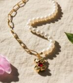 My Demon's Sweetheart Bear Necklace