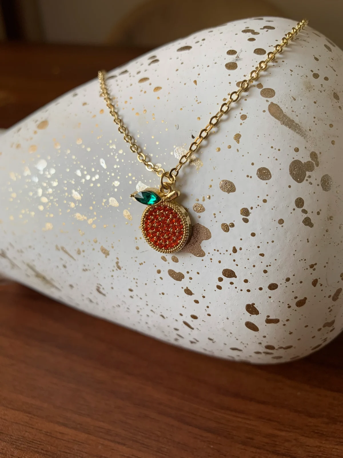 when life gives you tangerines necklace when life gives you tangerines necklace