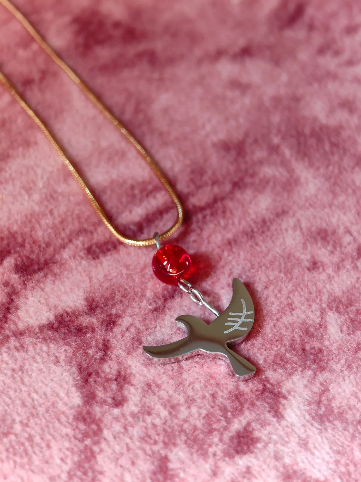 Snowdrop K-Drama Iconic Dove Necklace 🕊️