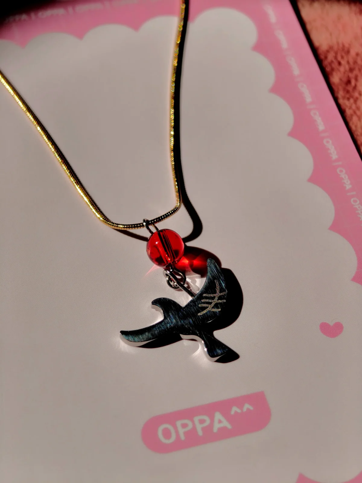 Snowdrop K-Drama Iconic Dove Necklace 🕊️