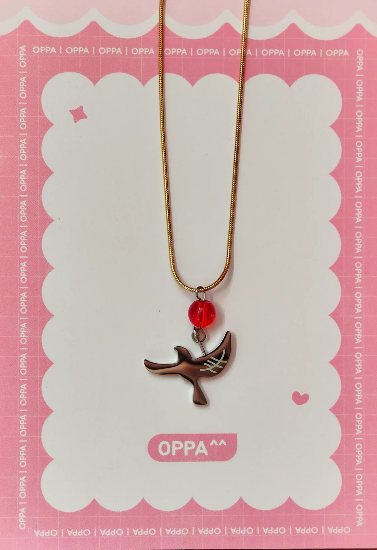 Snowdrop K-Drama Iconic Dove Necklace 🕊️