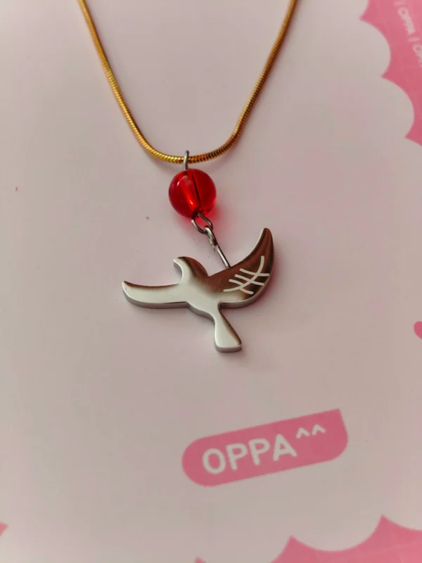 Snowdrop K-Drama Iconic Dove Necklace 🕊️