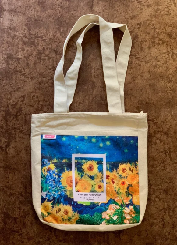 Van Gogh Sunflowers & Starry Night Tote