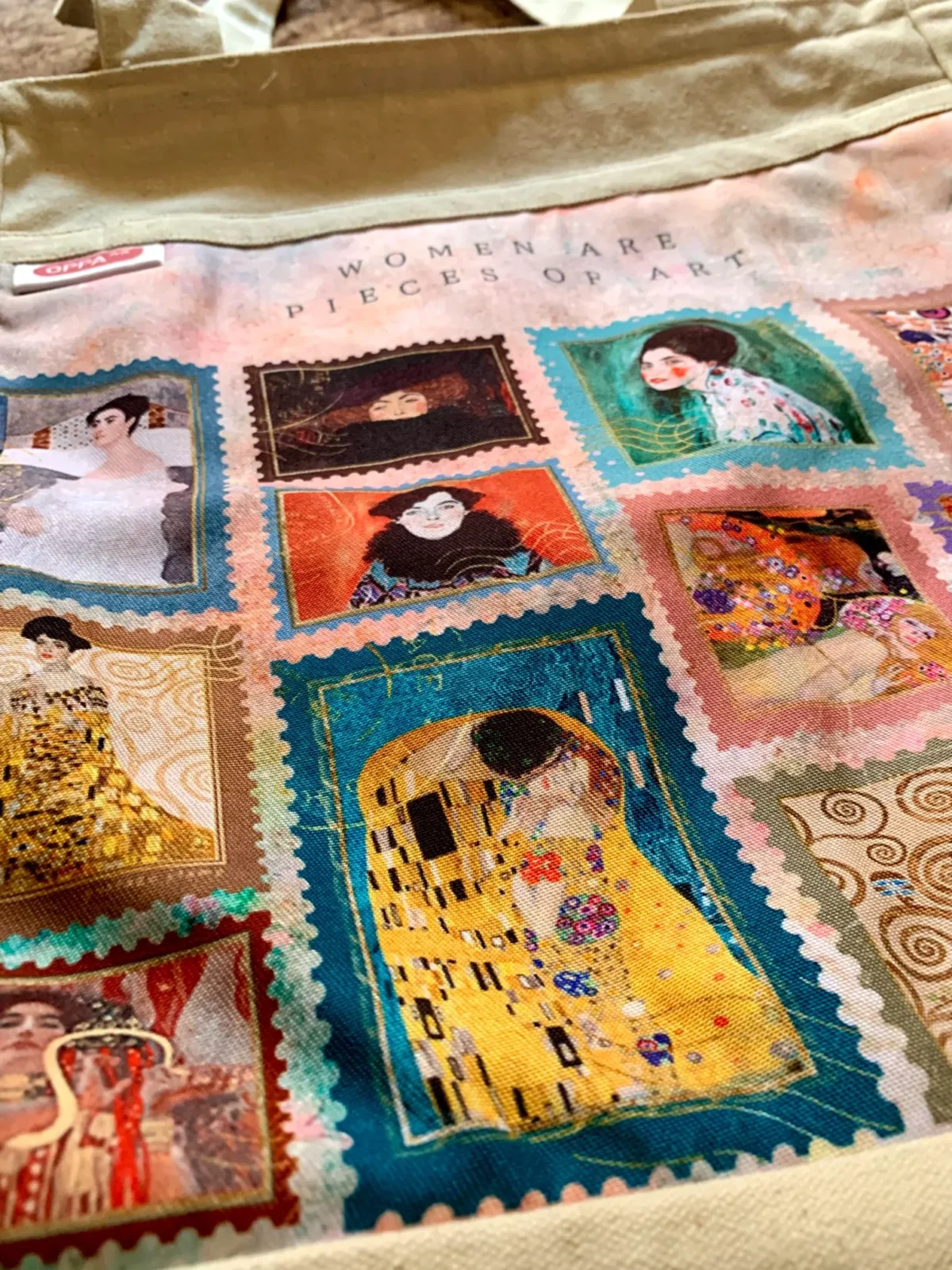 Women Are Pieces of Art Tote Bag