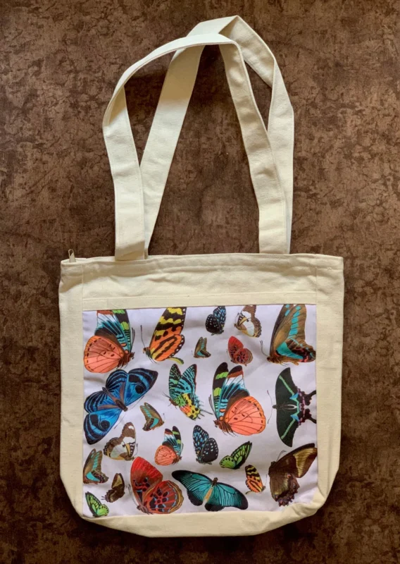 Vibrant Butterfly Collection Tote Bag