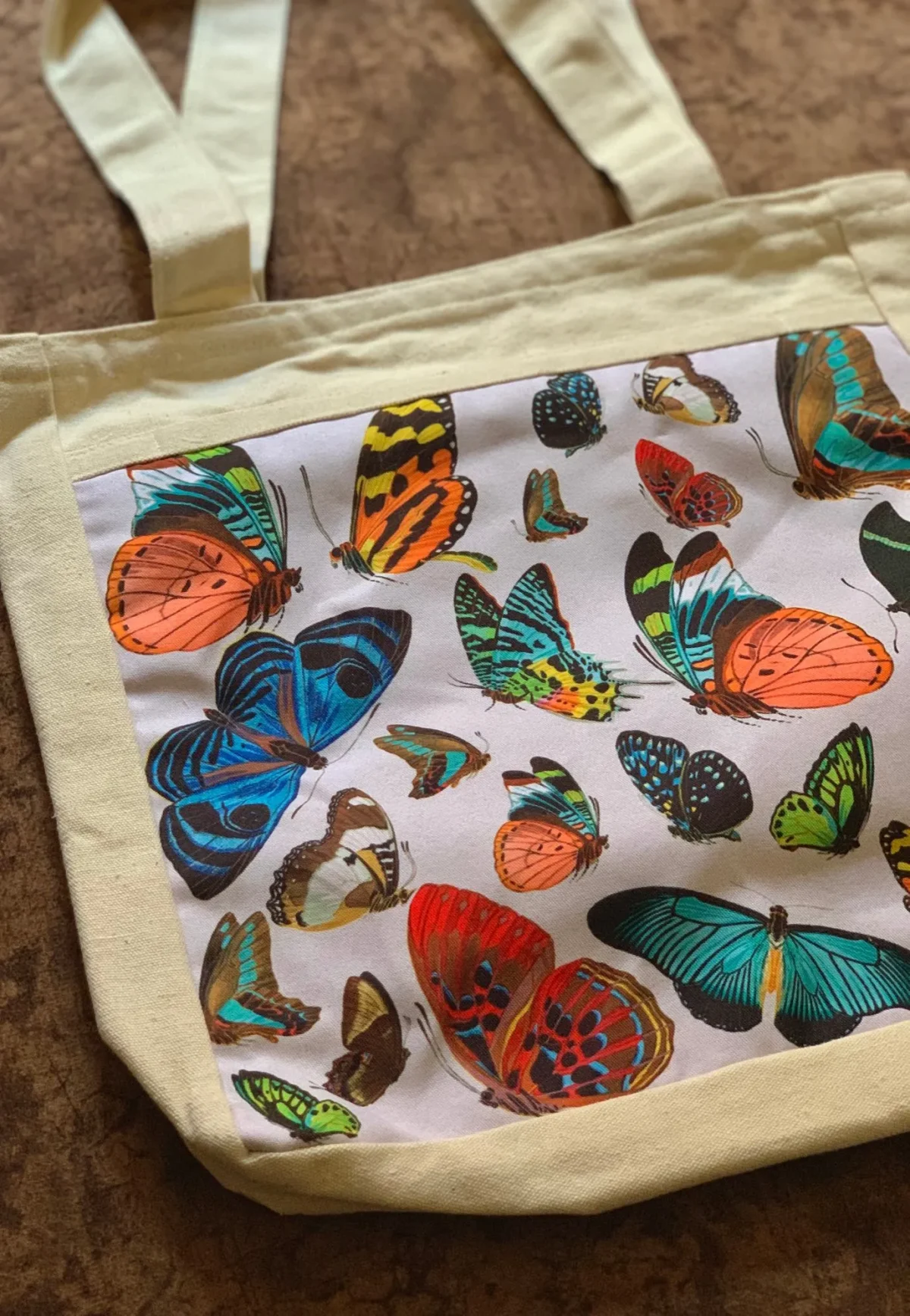 Vibrant Butterfly Collection Tote Bag