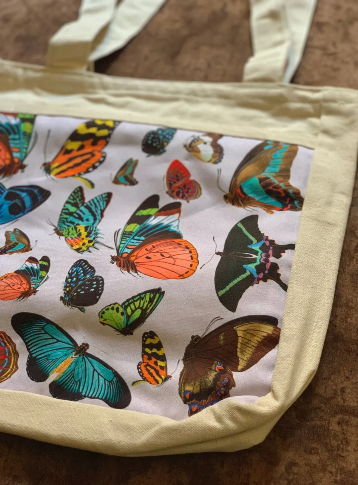 Vibrant Butterfly Collection Tote Bag