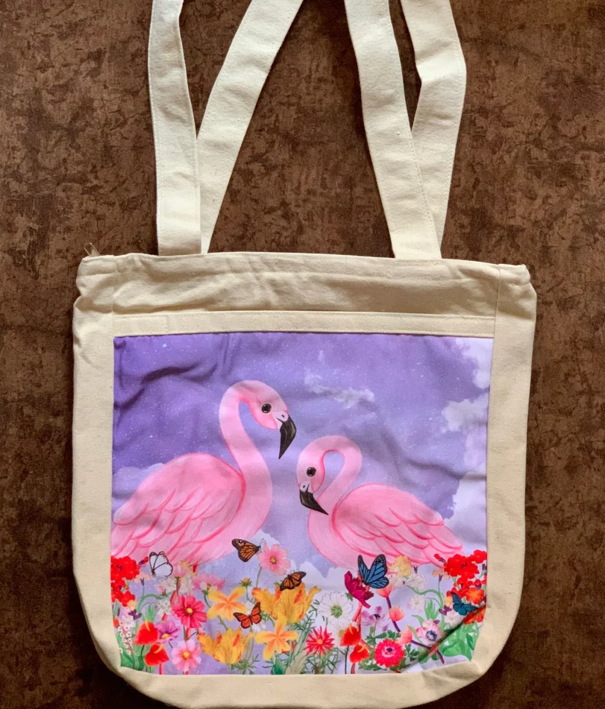 Romantic Flamingo Love Tote Bag Romantic Flamingo Love Tote Bag