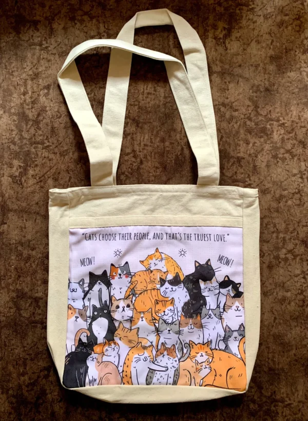 Meow Squad Cute Tote