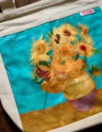 Van Gogh's Sunflowers Iconic Art Tote Bag