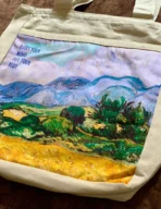 Van Gogh Landscape Art & Serenity Tote Bag