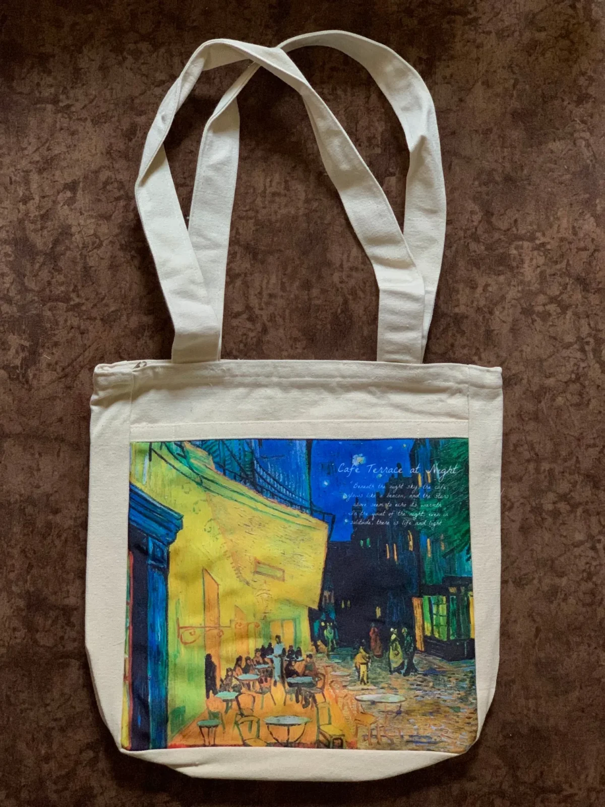 Van Gogh's Café Terrace at Night Tote Bag Van Gogh's Café Terrace at Night Tote Bag