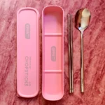 Korean Chopsticks | Premium Pink Set - Sujeo 수저