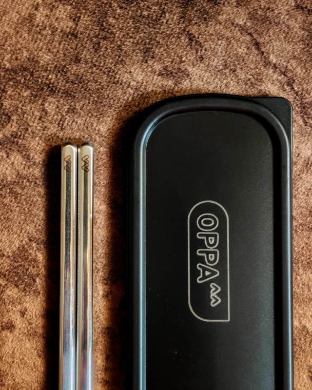 Korean Chopsticks | Premium Black Set - Sujeo 수저