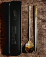 Korean Chopsticks | Premium Black Set - Sujeo 수저