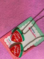 Twinkling Watermelon Necklace
