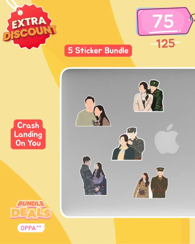 Sticker Bundle (5 Stickers) | Crash Landing on You