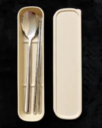 Korean Chopsticks Set - Off White
