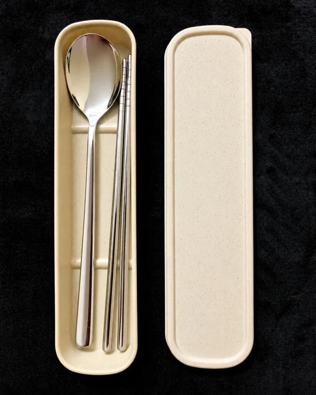 Korean Chopsticks Set - Off White