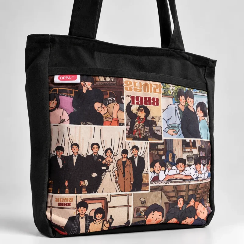 Reply 1988 Black Tote