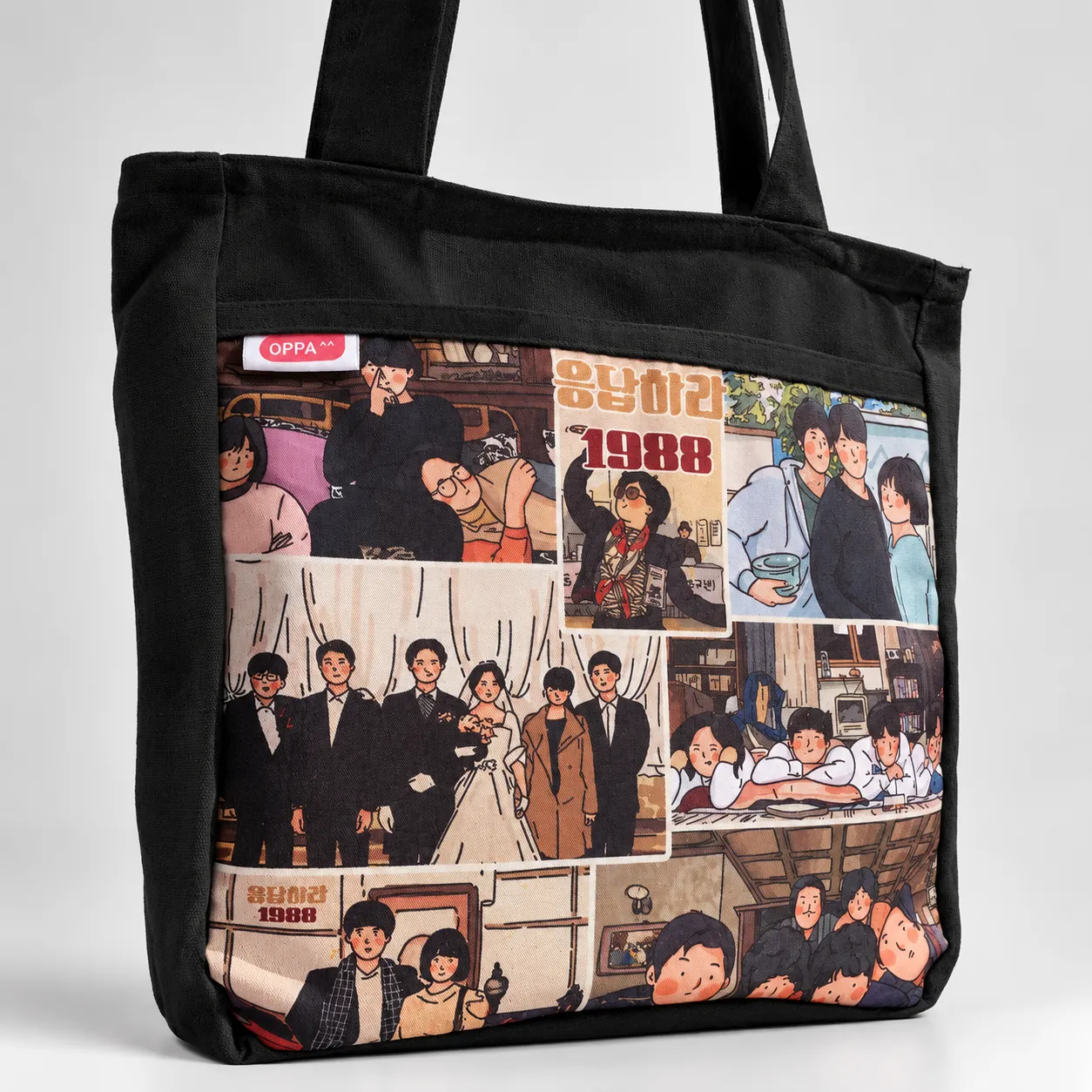 ChatGPT Image Sep 27, 2026, 01_55_38 PM Reply 1988 Black Tote