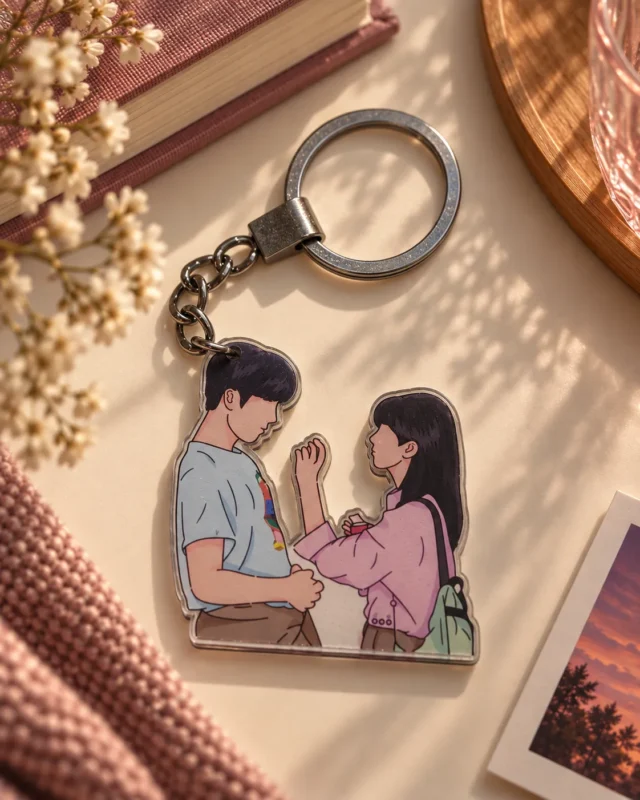 Twinkling Watermelon Keychain
